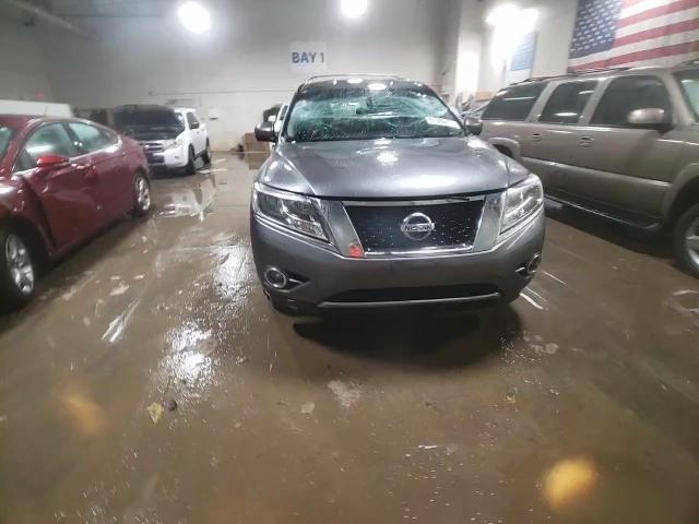 2016 Nissan Pathfinder VIN 5N1AR2MM3GC627685 Copart auction photo, top/roof damage thumbnail 14