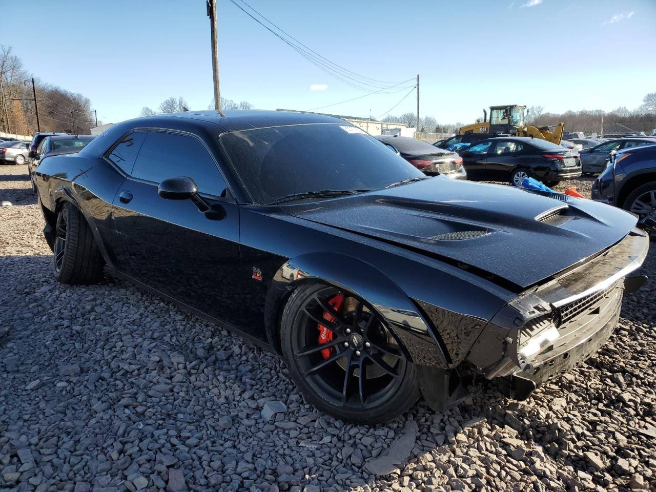 2020 Dodge Challenger VIN 2C3CDZFJ4LH222759 Copart auction photo, front end / side damage thumbnail 4
