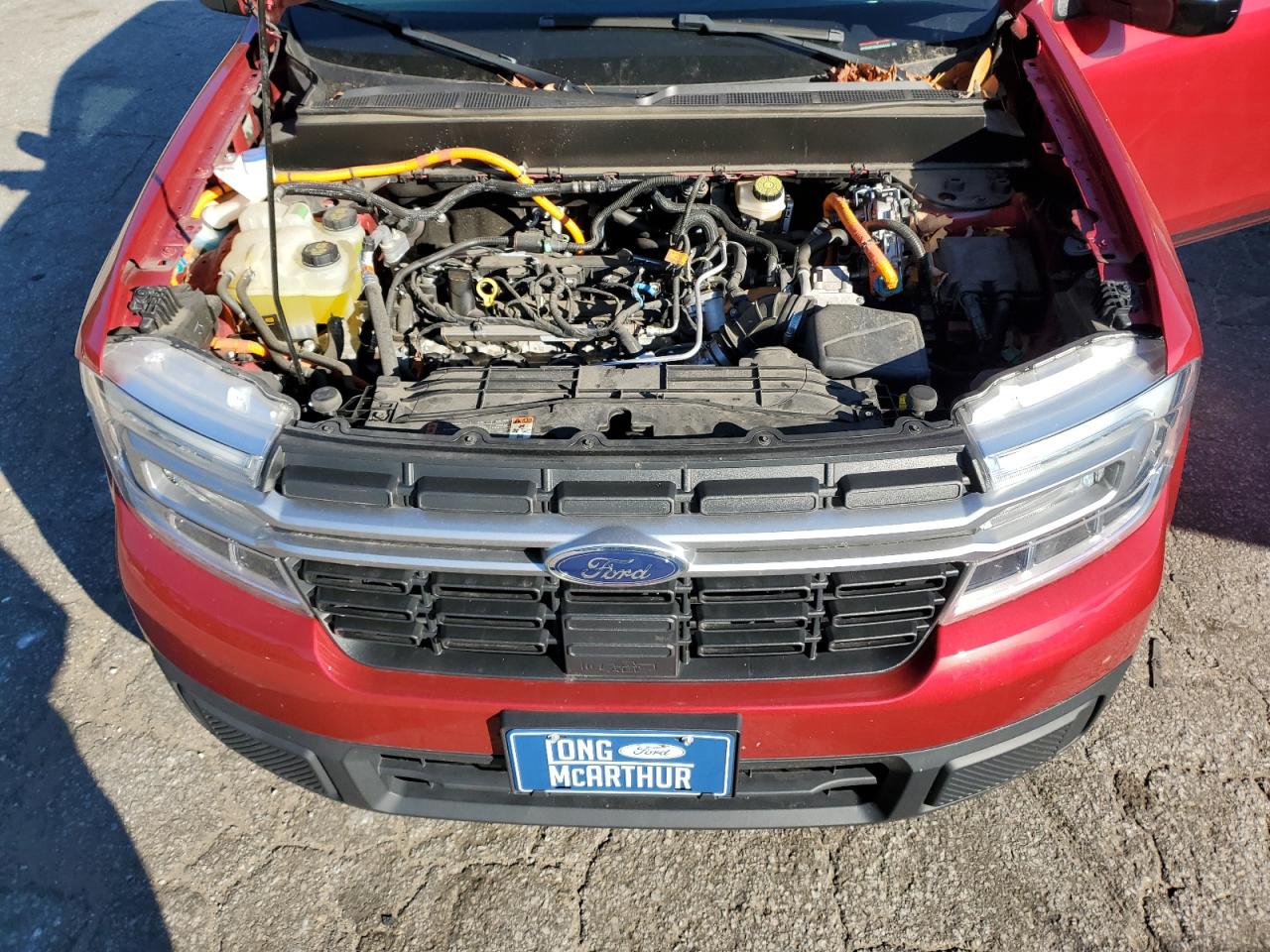 2022 Ford Maverick VIN 3FTTW8E32NRA56445 Copart auction photo, rear end damage thumbnail 11