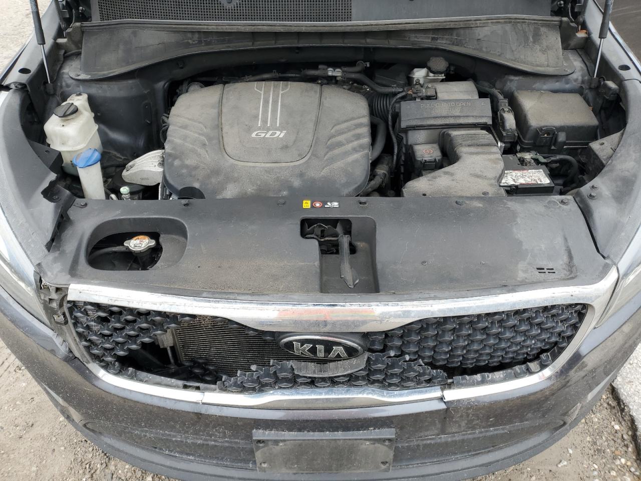 2017 KIA Sorento VIN 5XYPGDA57HG291808 Copart auction photo, front end damage thumbnail 12