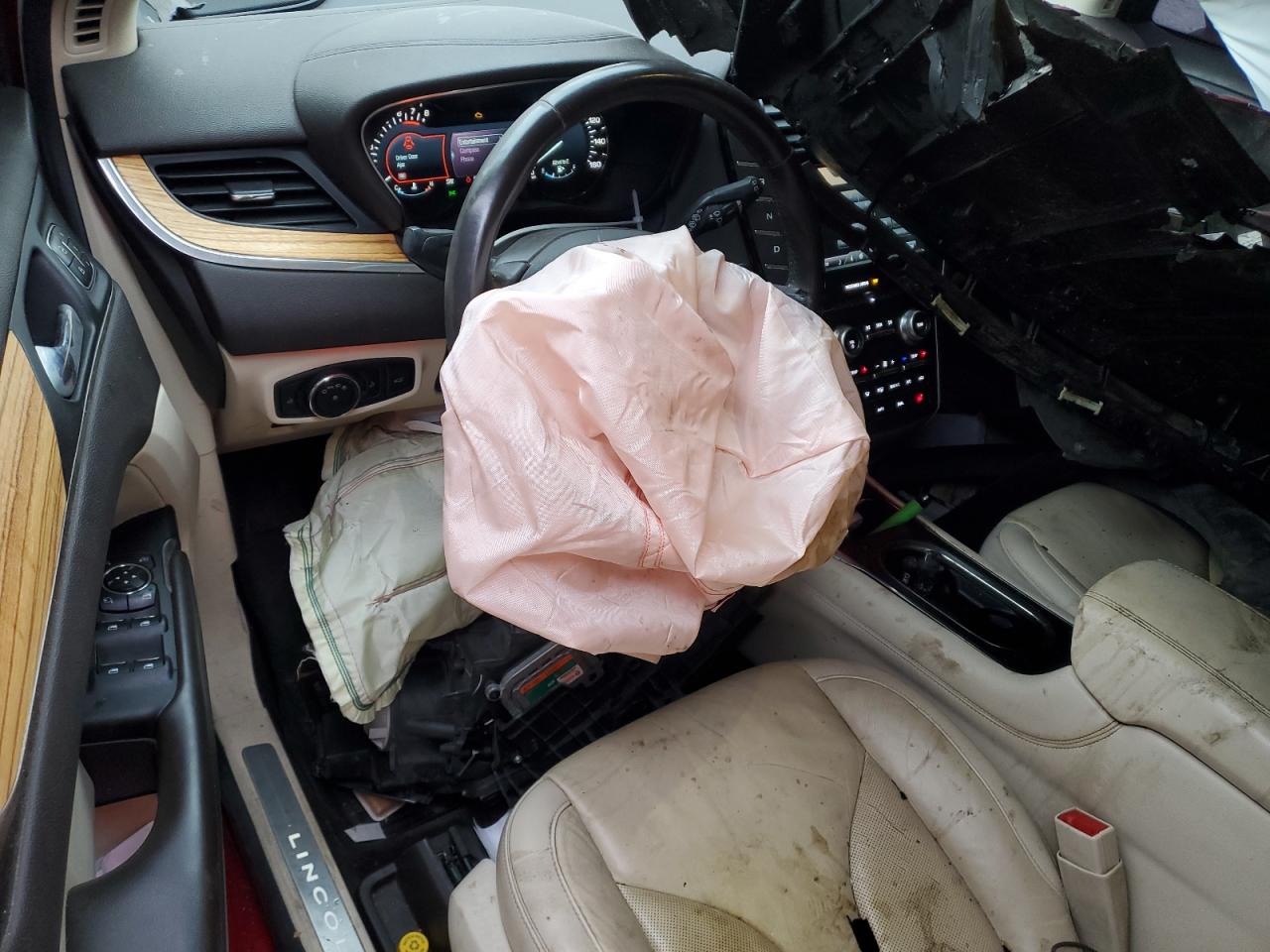2015 Lincoln MKZ VIN 5LMCJ1A95FUJ29293 Copart auction photo, all over damage thumbnail 8