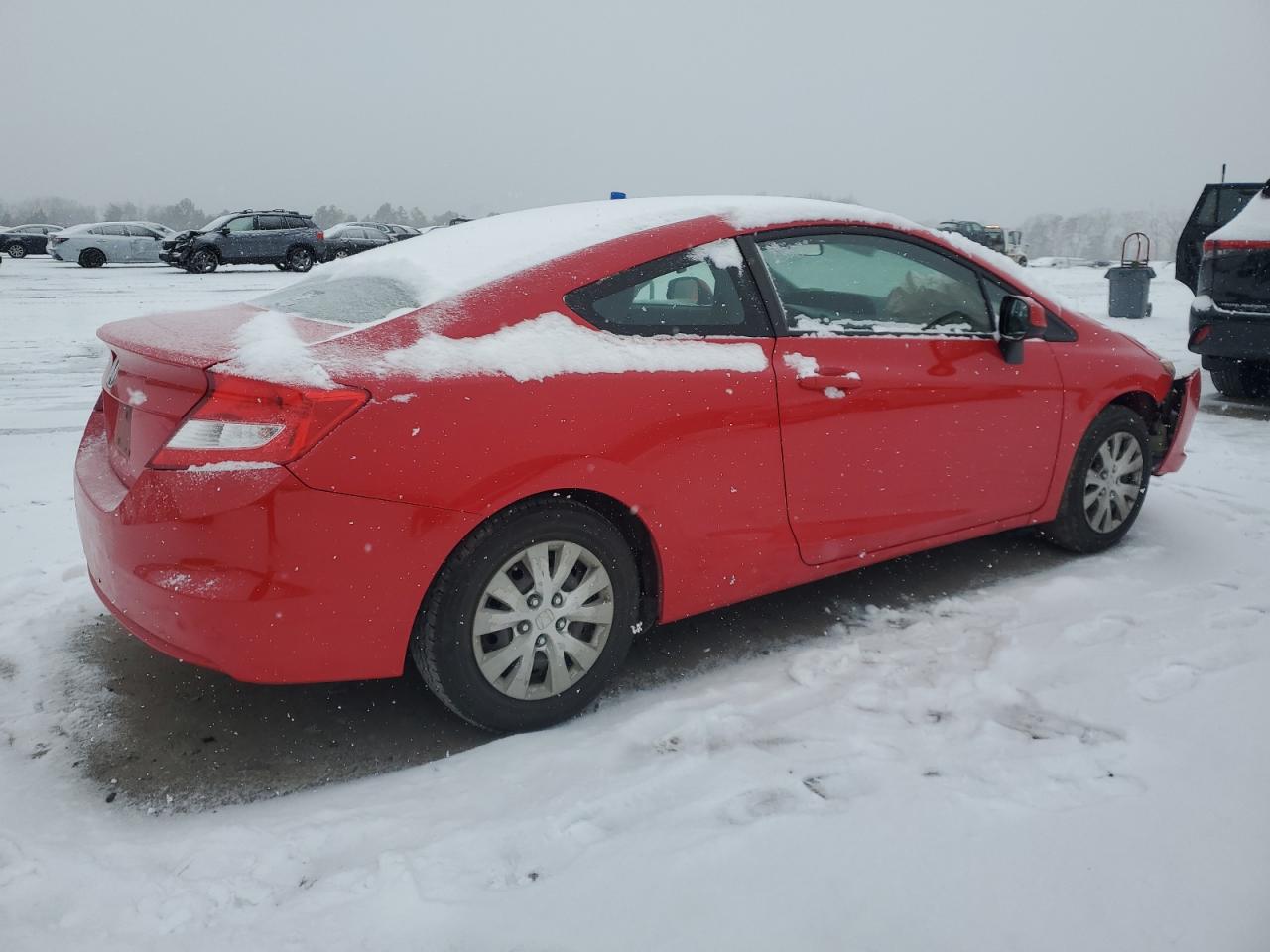2012 Honda Civic VIN 2HGFG3B51CH529894 Copart auction photo, front end / minor dent/scratches damage thumbnail 3