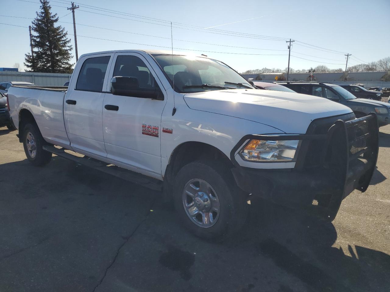 2014 RAM 2500 VIN 3C6UR5HJ9EG323636 Copart auction photo, minor dent/scratches / side damage thumbnail 4