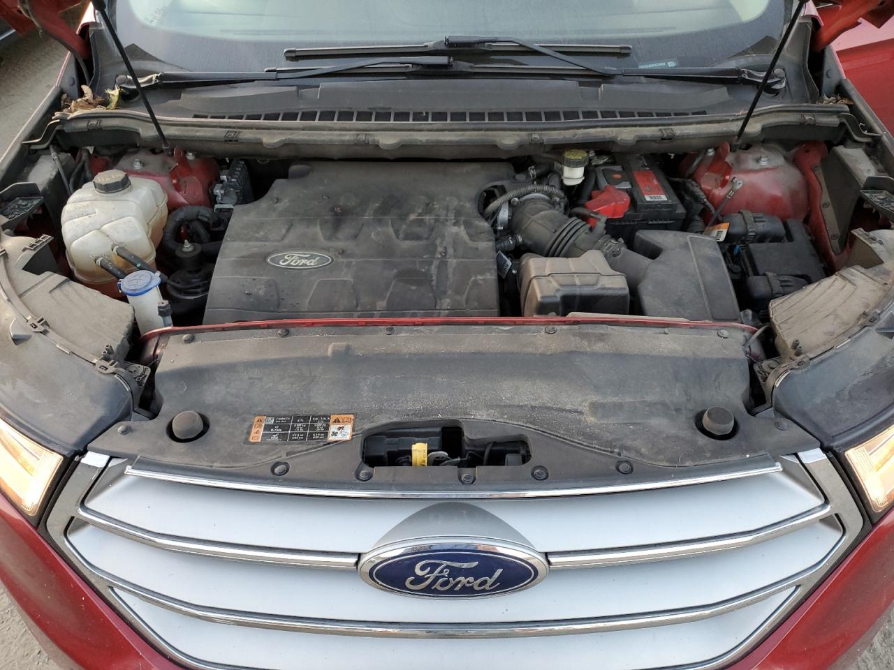 2015 Ford Edge VIN 2FMTK3J83FBC29952 Copart auction photo, rear end / minor dent/scratches damage thumbnail 12