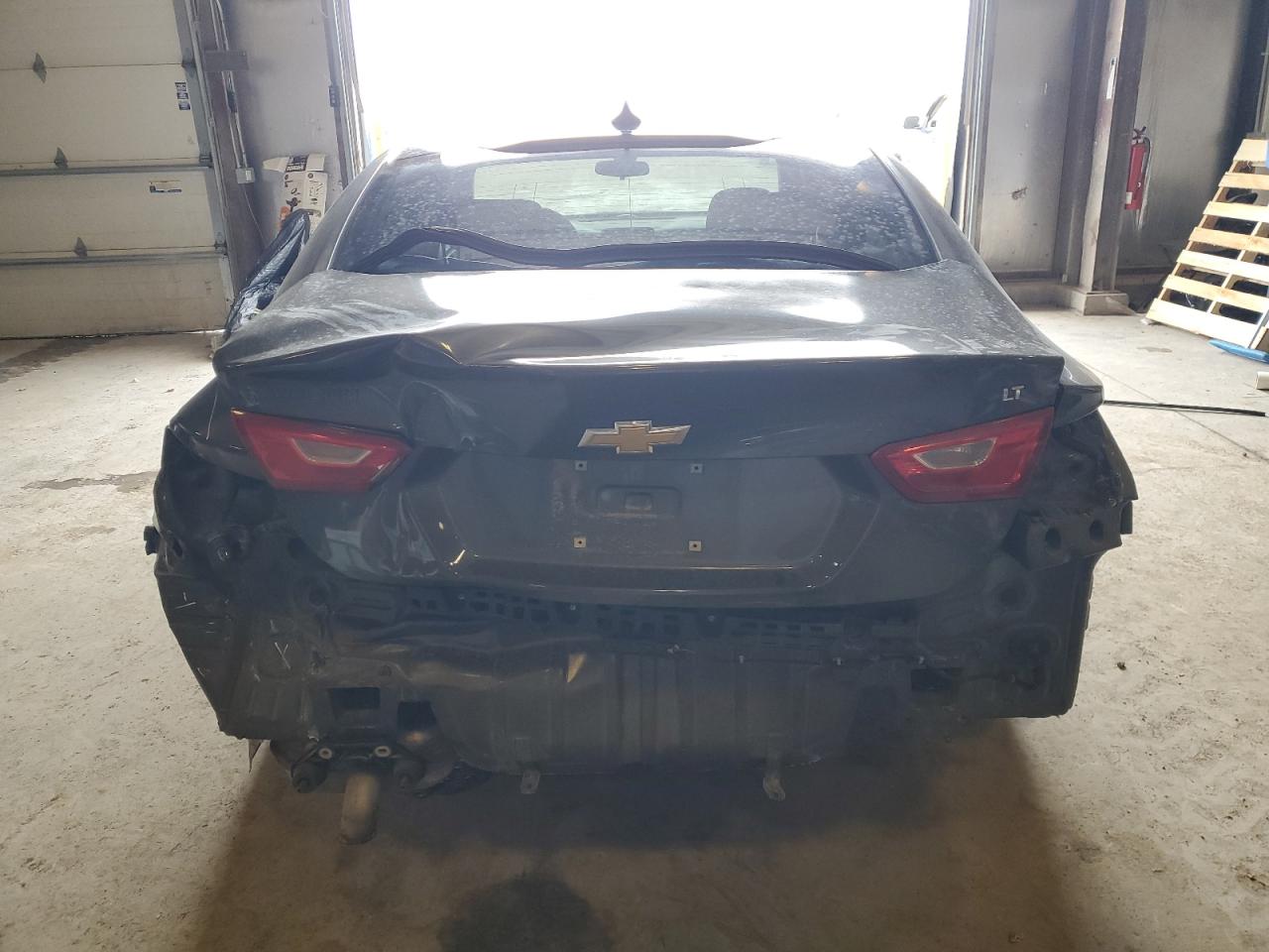 2016 Chevrolet Malibu VIN 1G1ZE5ST5GF185899 Copart auction photo, rear end damage thumbnail 6