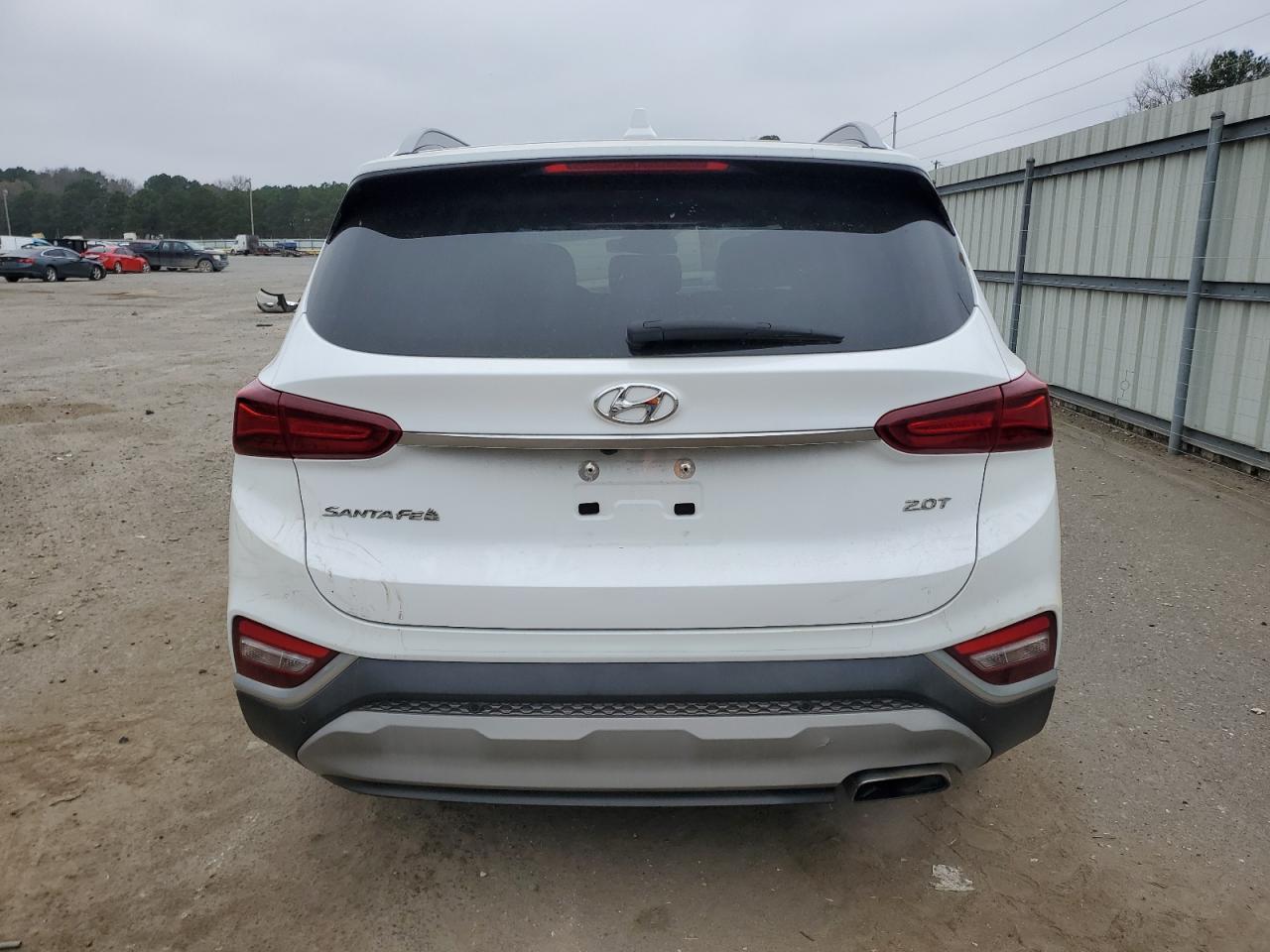 2019 Hyundai Santa Fe VIN 5NMS53AA6KH114767 Copart auction photo, front end / minor dent/scratches damage thumbnail 6
