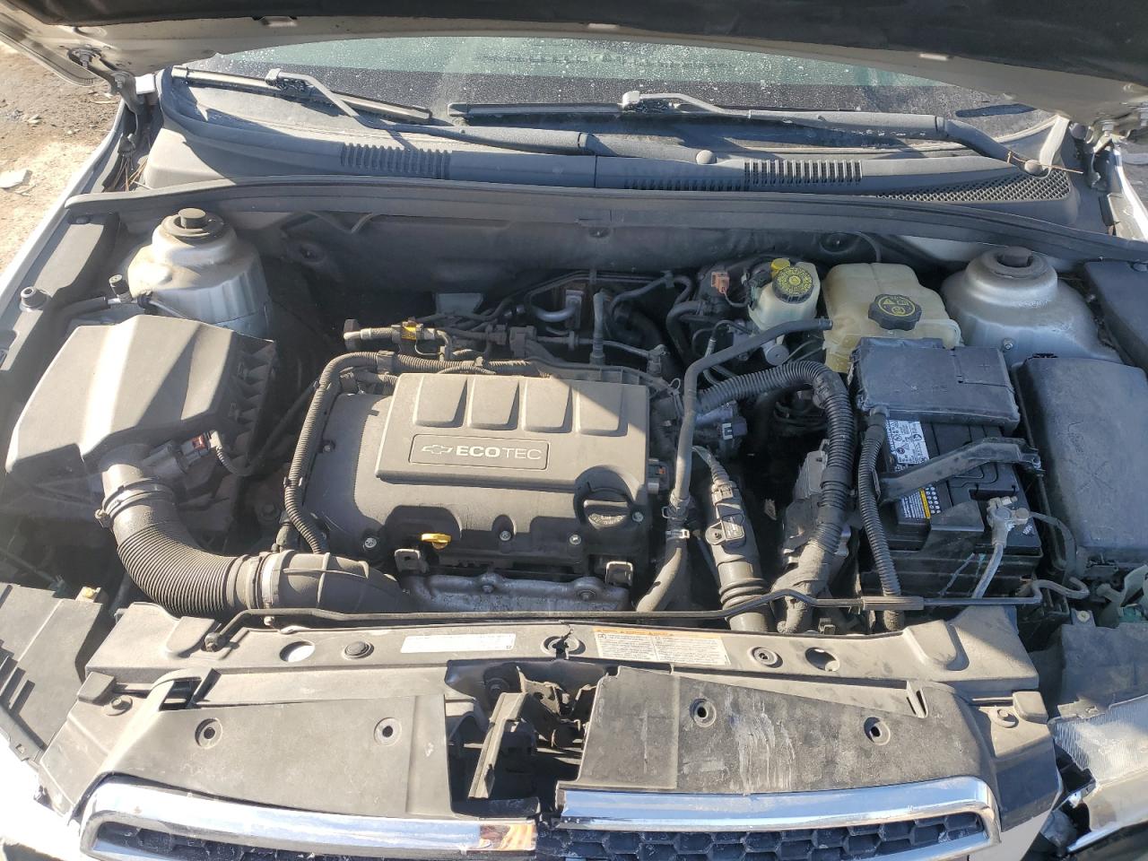 2012 Chevrolet Cruze VIN 1G1PE5SC8C7337086 Copart auction photo, front end damage thumbnail 11