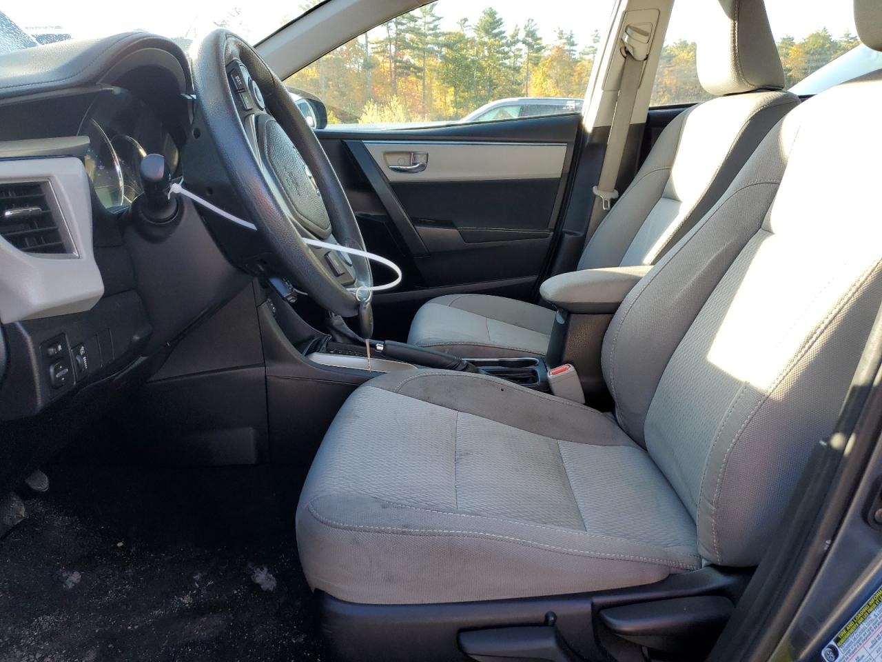 2016 Toyota Corolla VIN 2T1BURHE5GC744713 Copart auction photo, rear end damage thumbnail 7