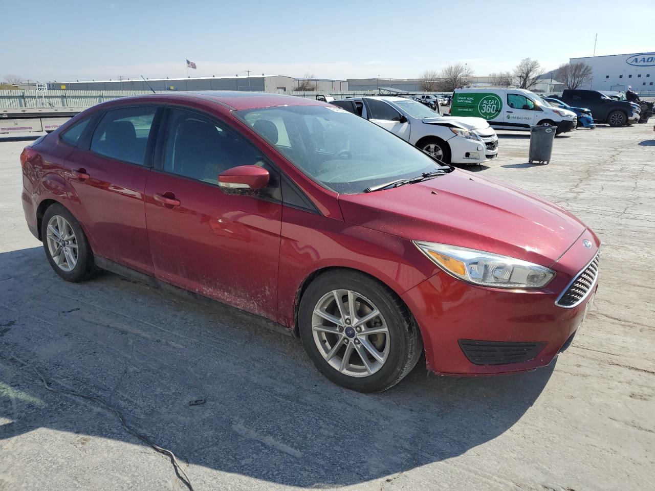 2016 Ford Focus VIN 1FADP3F25GL233944 Copart auction photo, front end / minor dent/scratches damage thumbnail 4