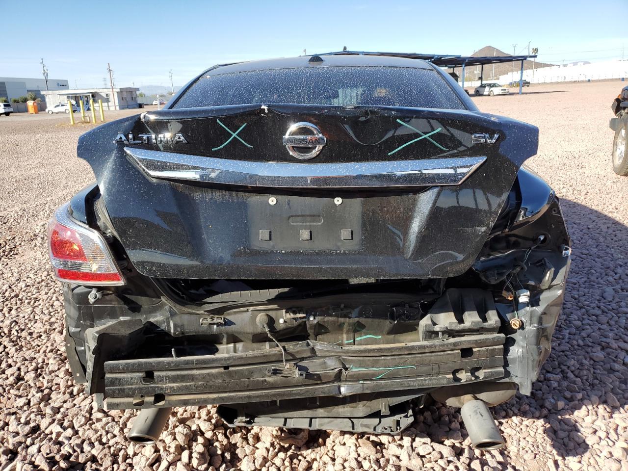 2015 Nissan Altima VIN 1N4AL3AP2FC202442 Copart auction photo, rear end / front end damage thumbnail 6
