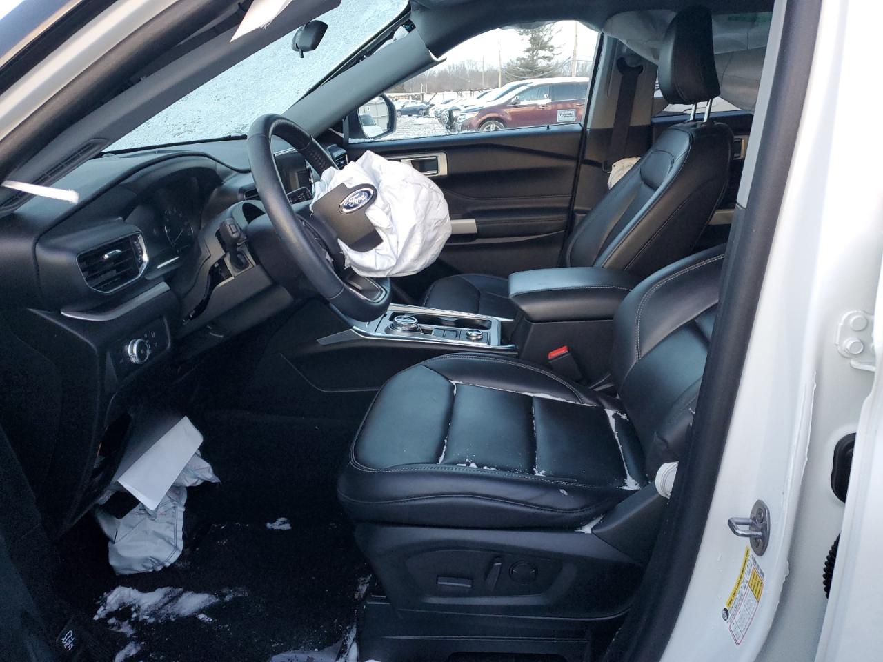 2022 Ford Explorer VIN 1FMSK8DH8NGB58159 Copart auction photo, front end damage thumbnail 7