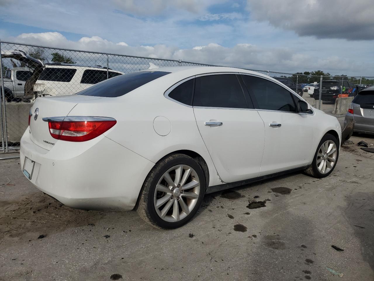 2014 Buick Verano VIN 1G4PR5SK2E4198656 Copart auction photo, burn - engine damage thumbnail 3