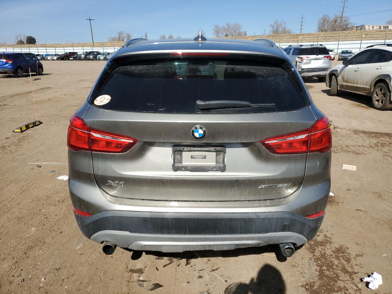 2019 BMW X1 VIN WBXHT3C55K5L35265 Copart auction photo, front end damage thumbnail 6