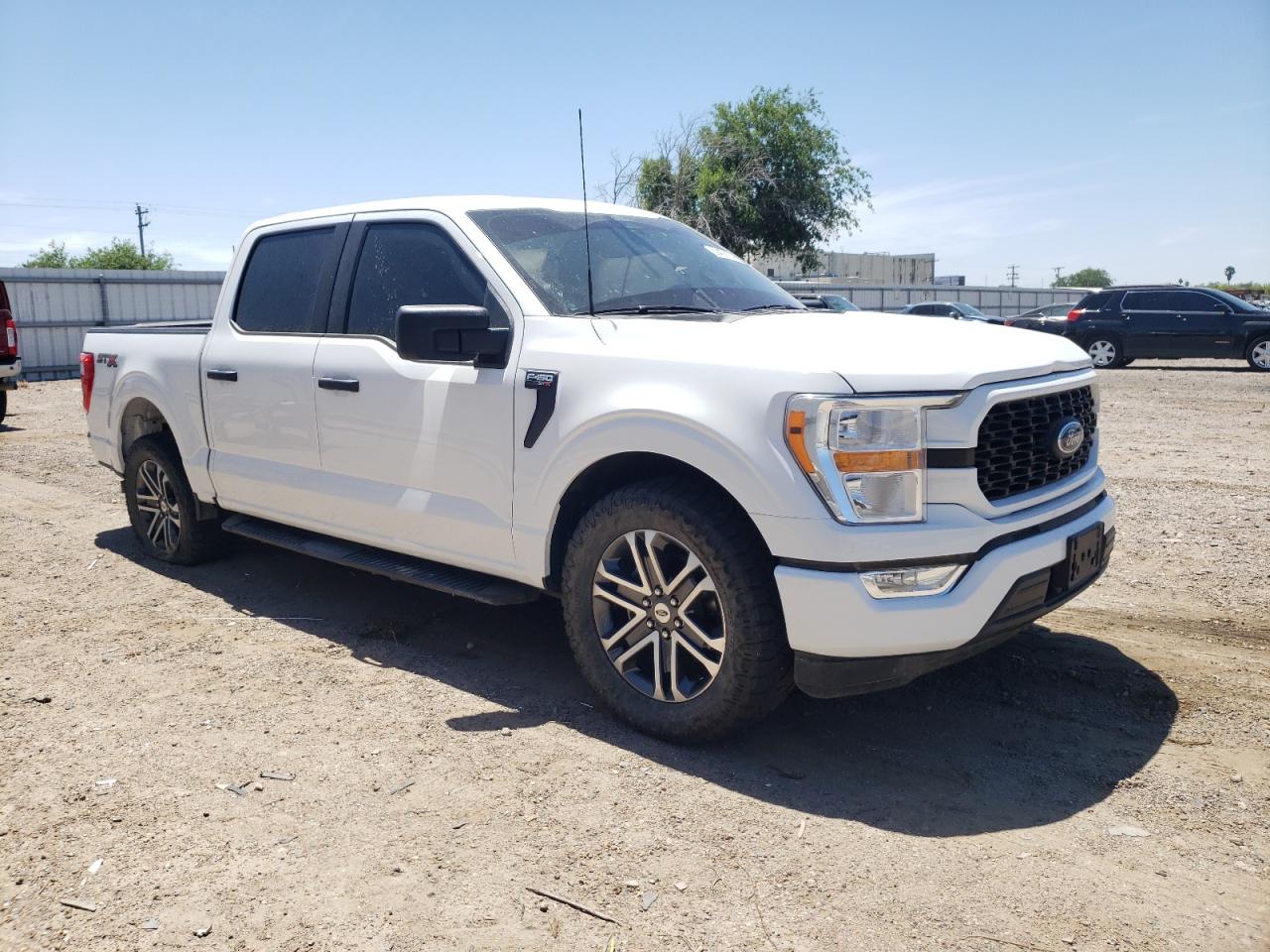2022 Ford F-150 VIN 1FTEW1CP3NKE73891 Copart auction photo, side damage thumbnail 4