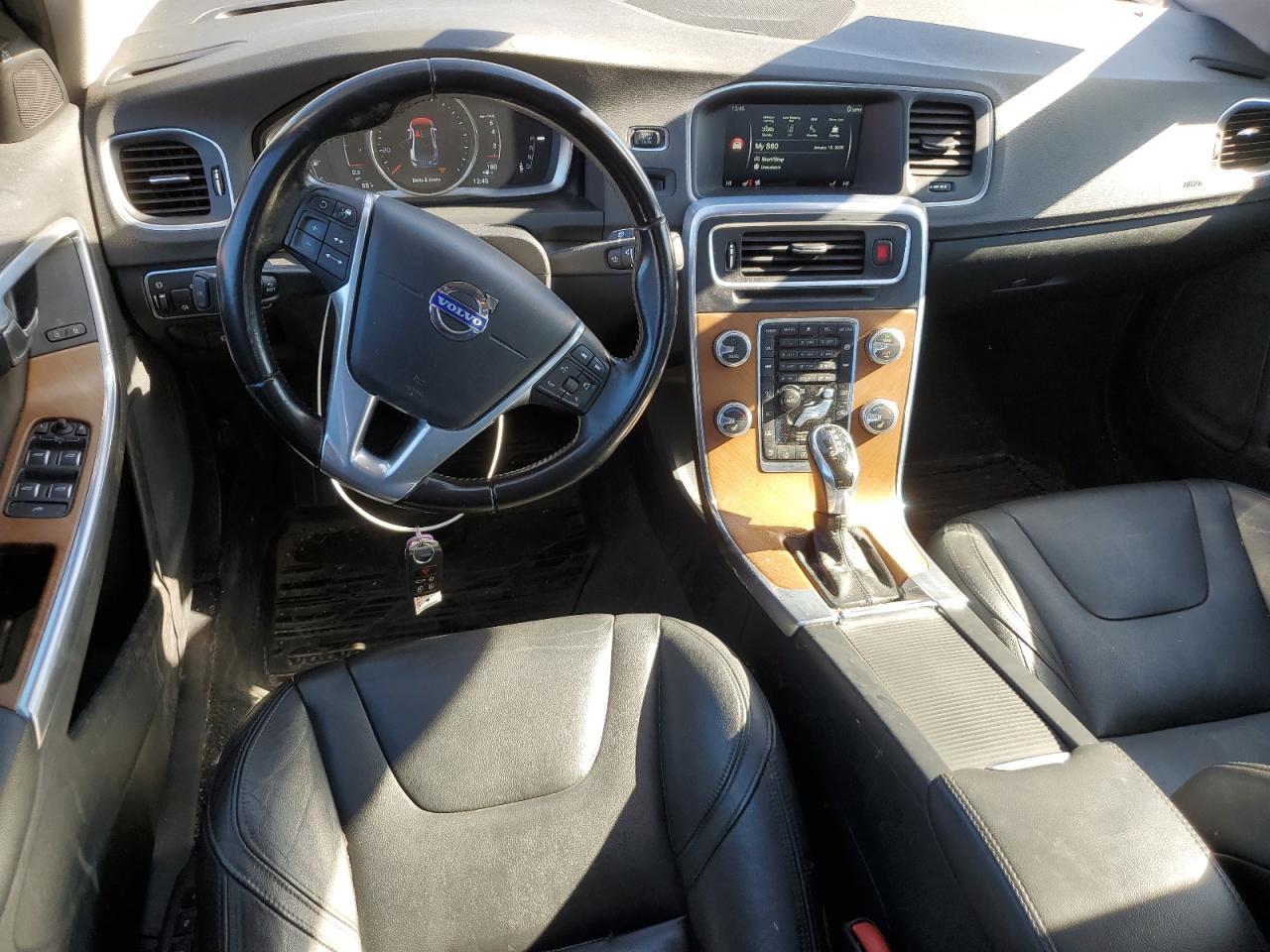 2016 Volvo S60 VIN LYV402FM6GB093689 Copart auction photo, front end / side damage thumbnail 8