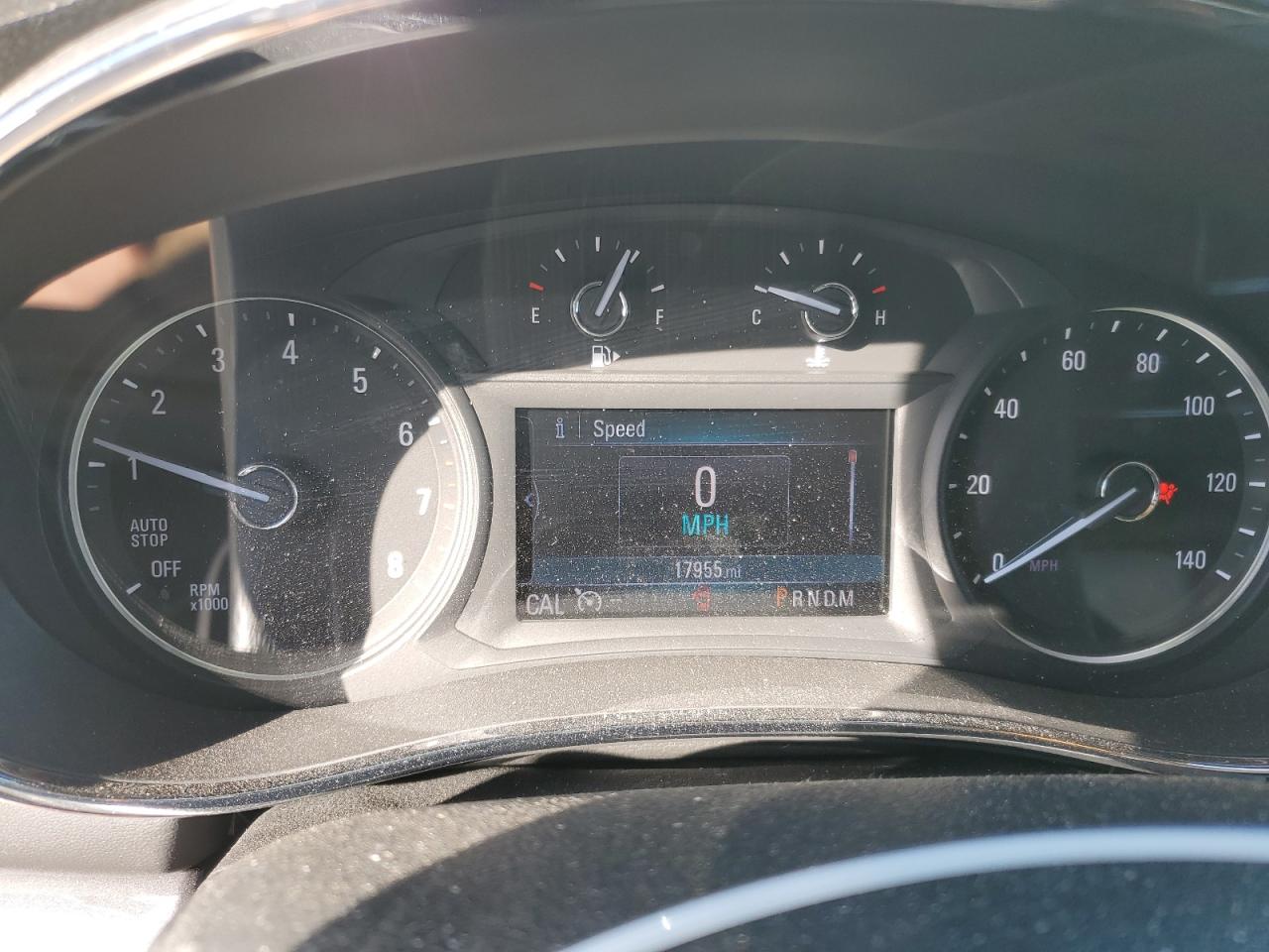 2019 Buick Encore VIN KL4CJCSM1KB752612 Copart auction photo, front end damage thumbnail 9