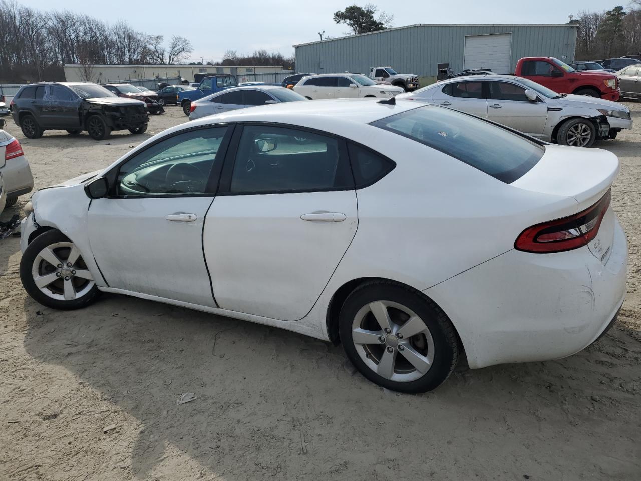 2015 Dodge Dart VIN 1C3CDFBB5FD200025 Copart auction photo, front end / minor dent/scratches damage thumbnail 2