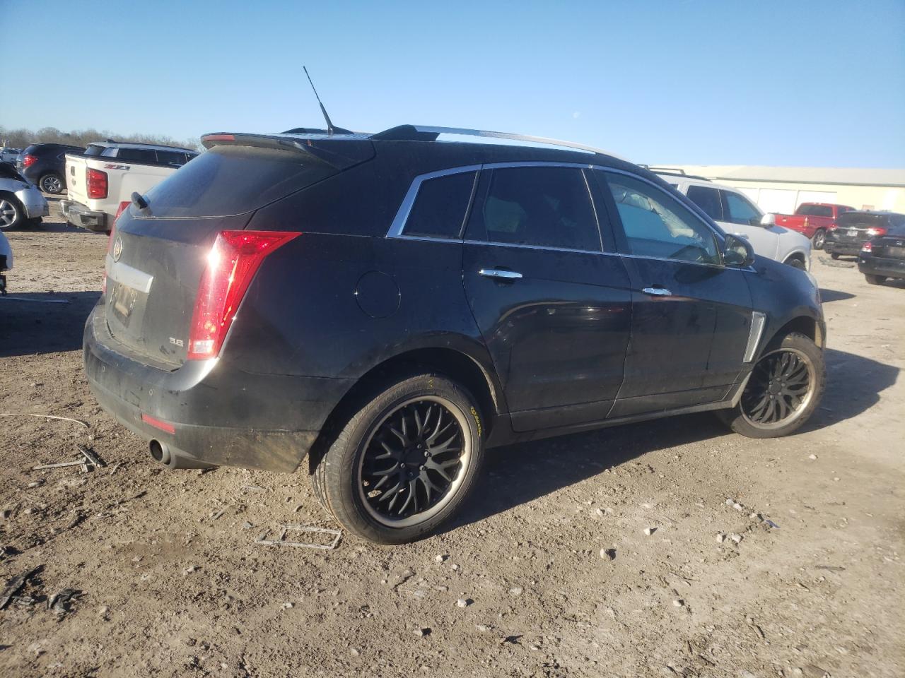 2014 Cadillac SRX VIN 3GYFNGE33ES684463 Copart auction photo, front end damage thumbnail 3