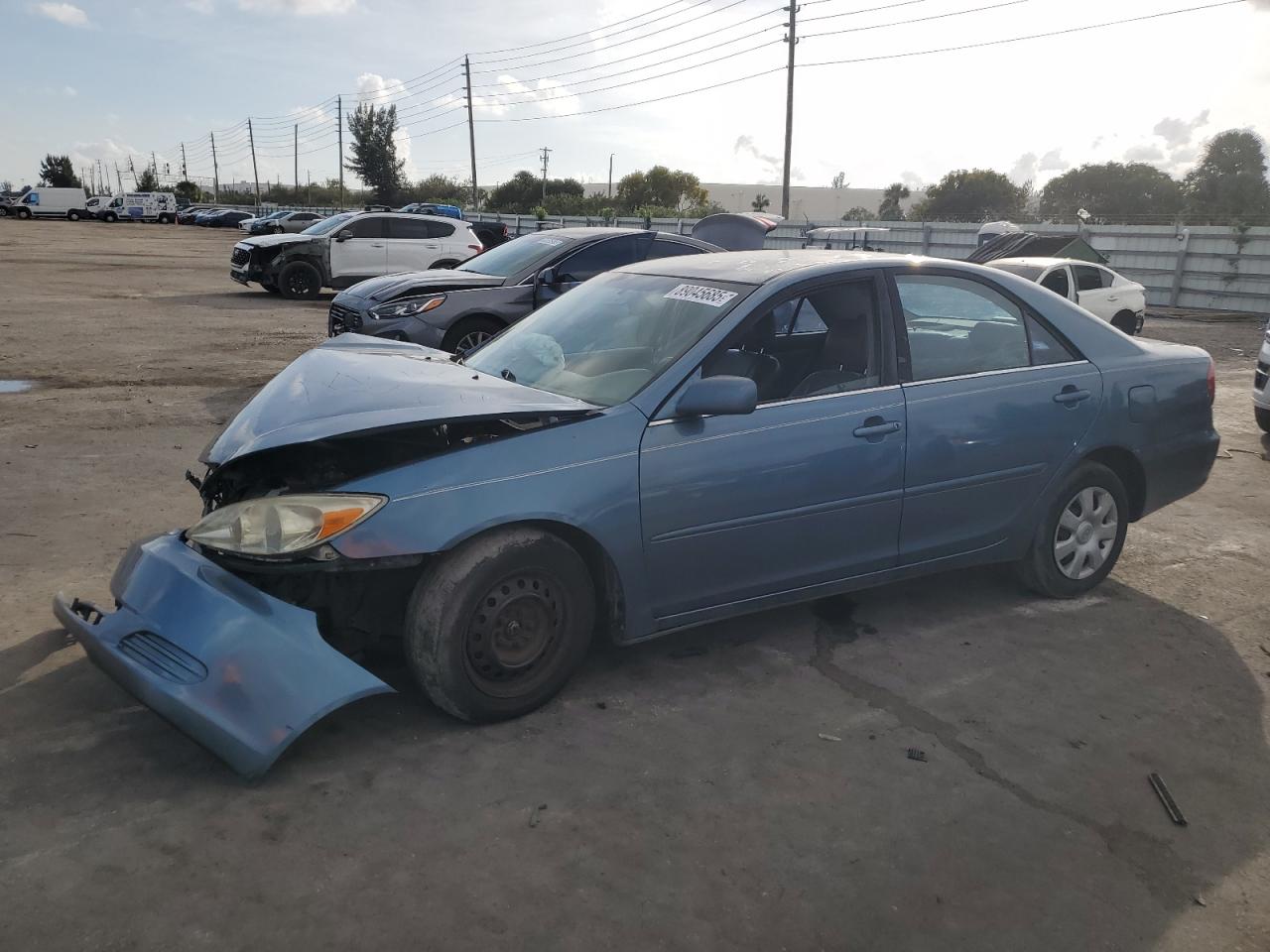 2002 Toyota Camry VIN 4T1BE32K22U640955