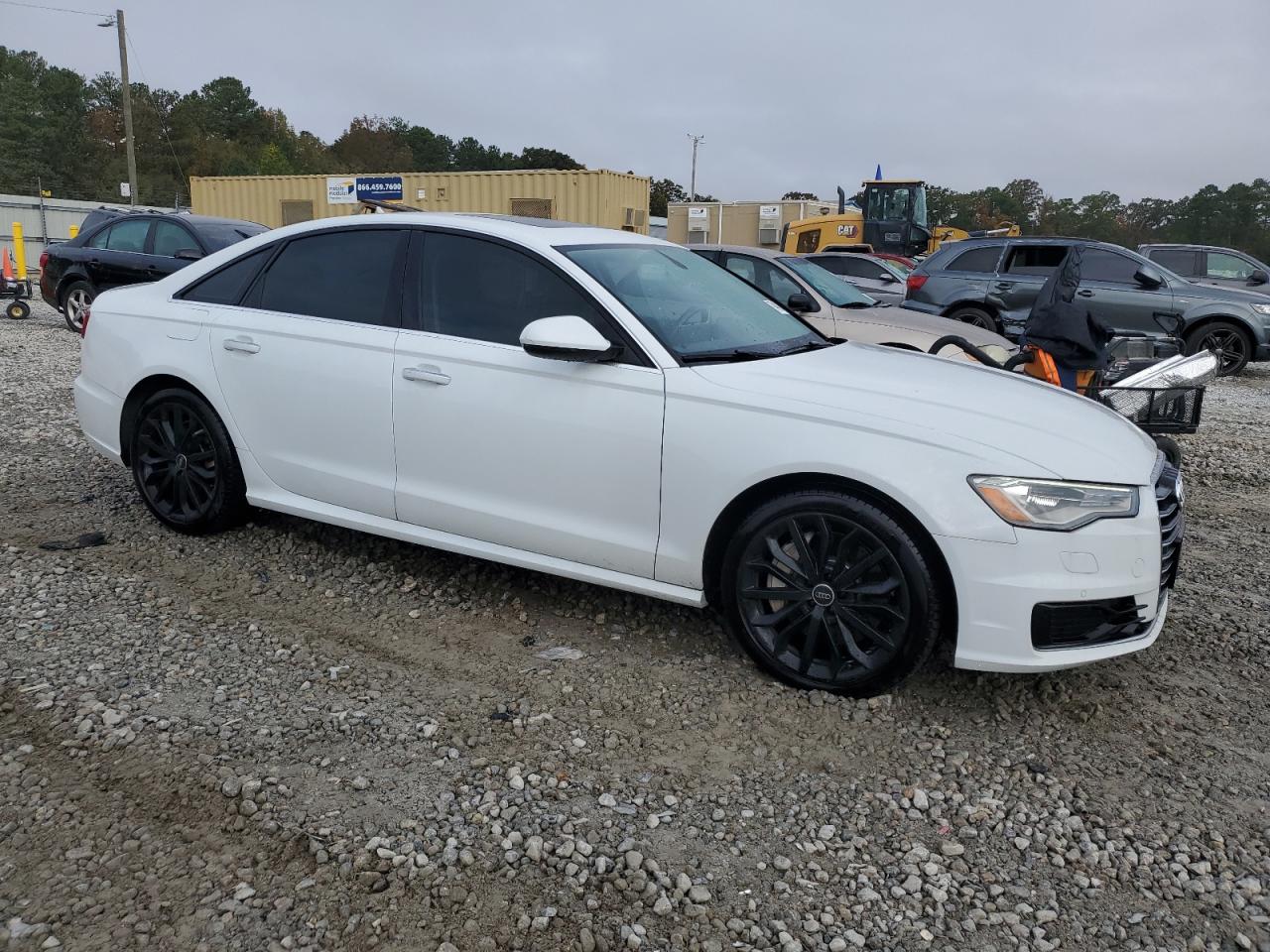 2016 Audi A6 VIN WAUGFAFCXGN186886 Copart auction photo, front end / minor dent/scratches damage thumbnail 4