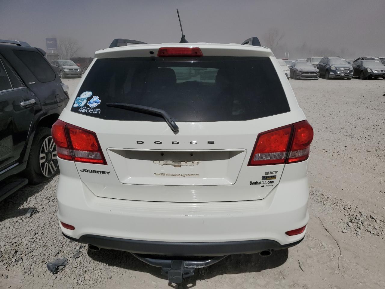2012 Dodge Journey VIN 3C4PDCBG3CT220528 Copart auction photo, side damage thumbnail 6