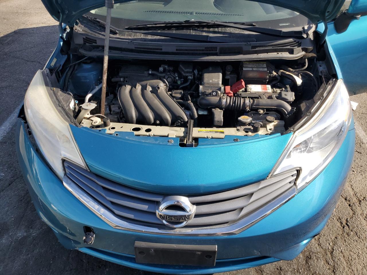 2014 Nissan Versa VIN 3N1CE2CPXEL355337 Copart auction photo, all over damage thumbnail 13