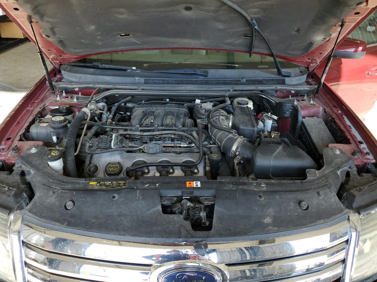 2008 Ford Taurus VIN 1FAHP24WX8G107719 Copart auction photo, front end damage thumbnail 11