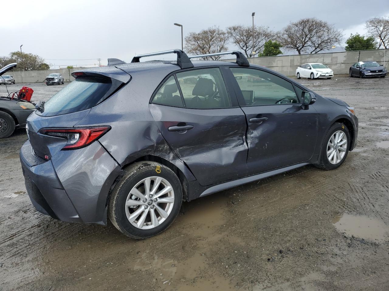 2025 Toyota Corolla VIN JTND4MBEXS3233371 Copart auction photo, side / rear end damage thumbnail 3