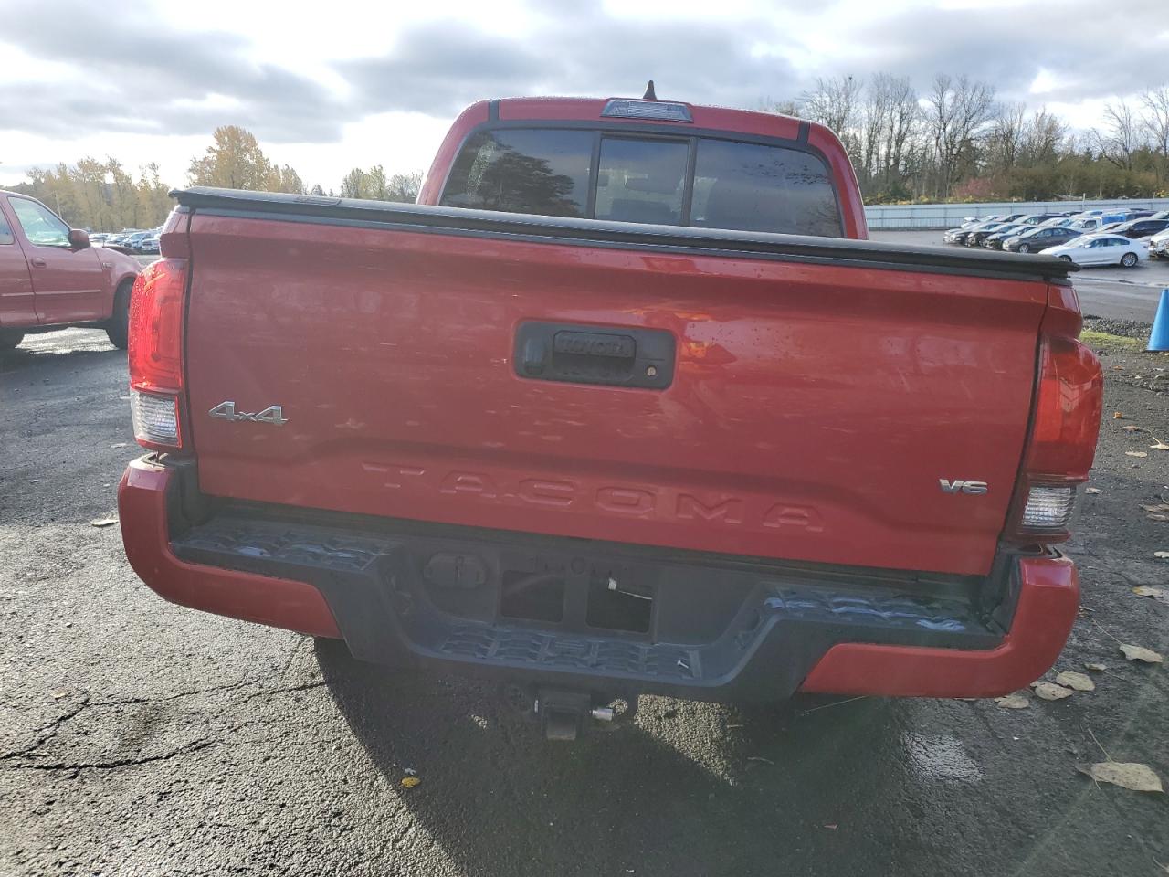 2020 Toyota Tacoma VIN 3TMCZ5AN3LM344773 Copart auction photo, front end / rear end damage thumbnail 6
