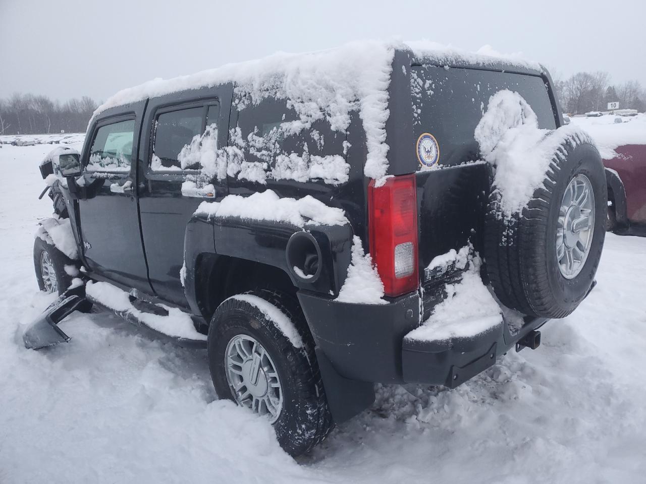2008 Hummer H3 VIN 5GTEN13L388100862 Copart auction photo, front end damage thumbnail 2