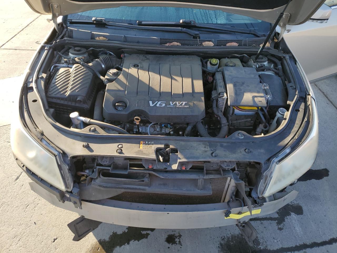2012 Buick LaCrosse VIN 1G4GJ5E36CF104288 Copart auction photo, front end damage thumbnail 11
