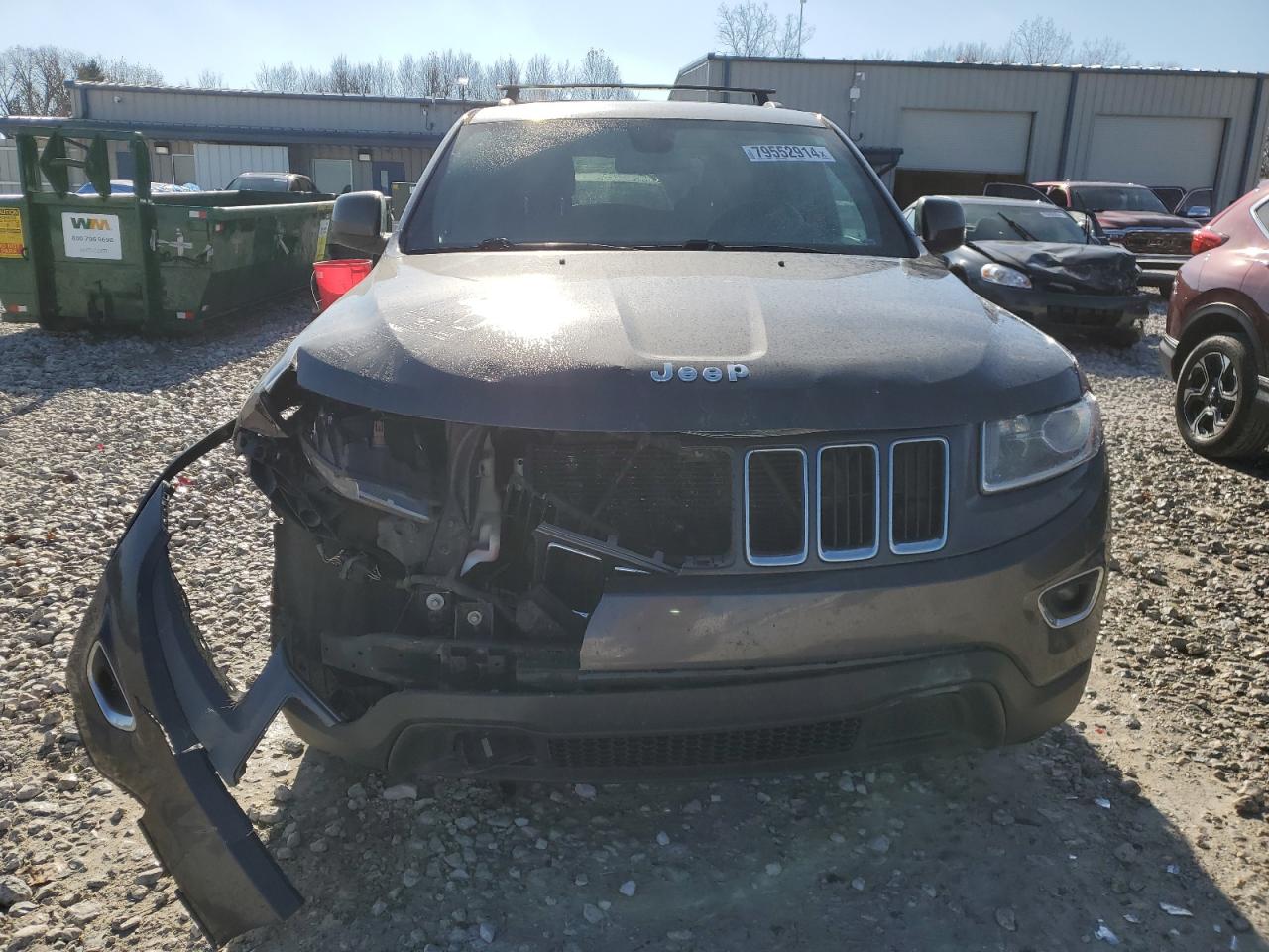 2015 Jeep Grand Cherokee VIN 1C4RJFAG3FC165308 Copart auction photo, front end damage thumbnail 5