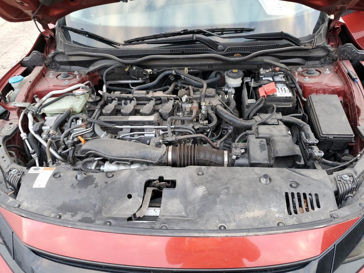 2019 Honda Civic VIN JHMFC1F77KX010383 Copart auction photo, all over damage thumbnail 11