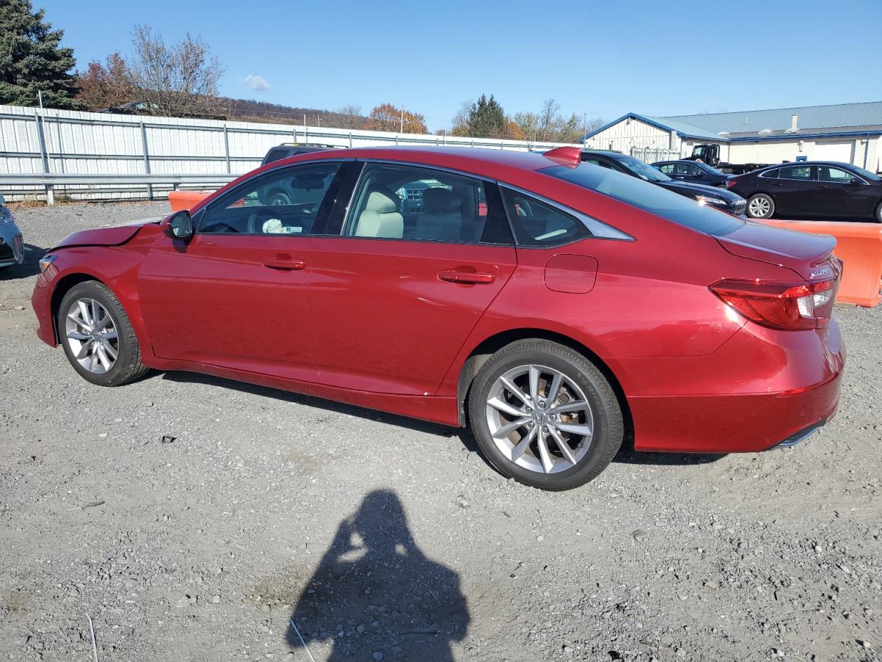 2021 Honda Accord VIN 1HGCV1F1XMA000609 Copart auction photo, front end / rear end damage thumbnail 2