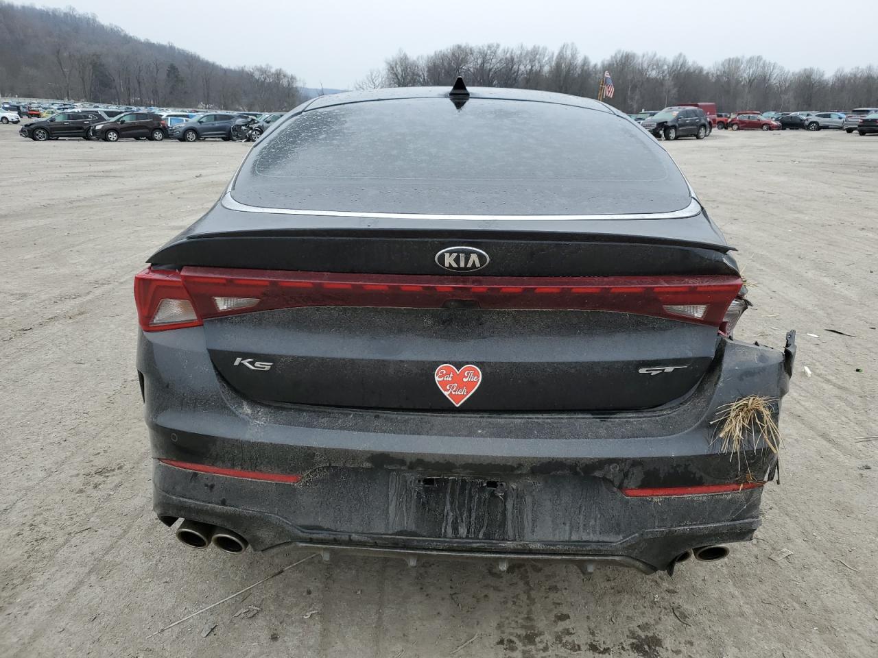 2021 KIA K5 VIN 5XXG44J80MG069578 Copart auction photo, rollover damage thumbnail 6