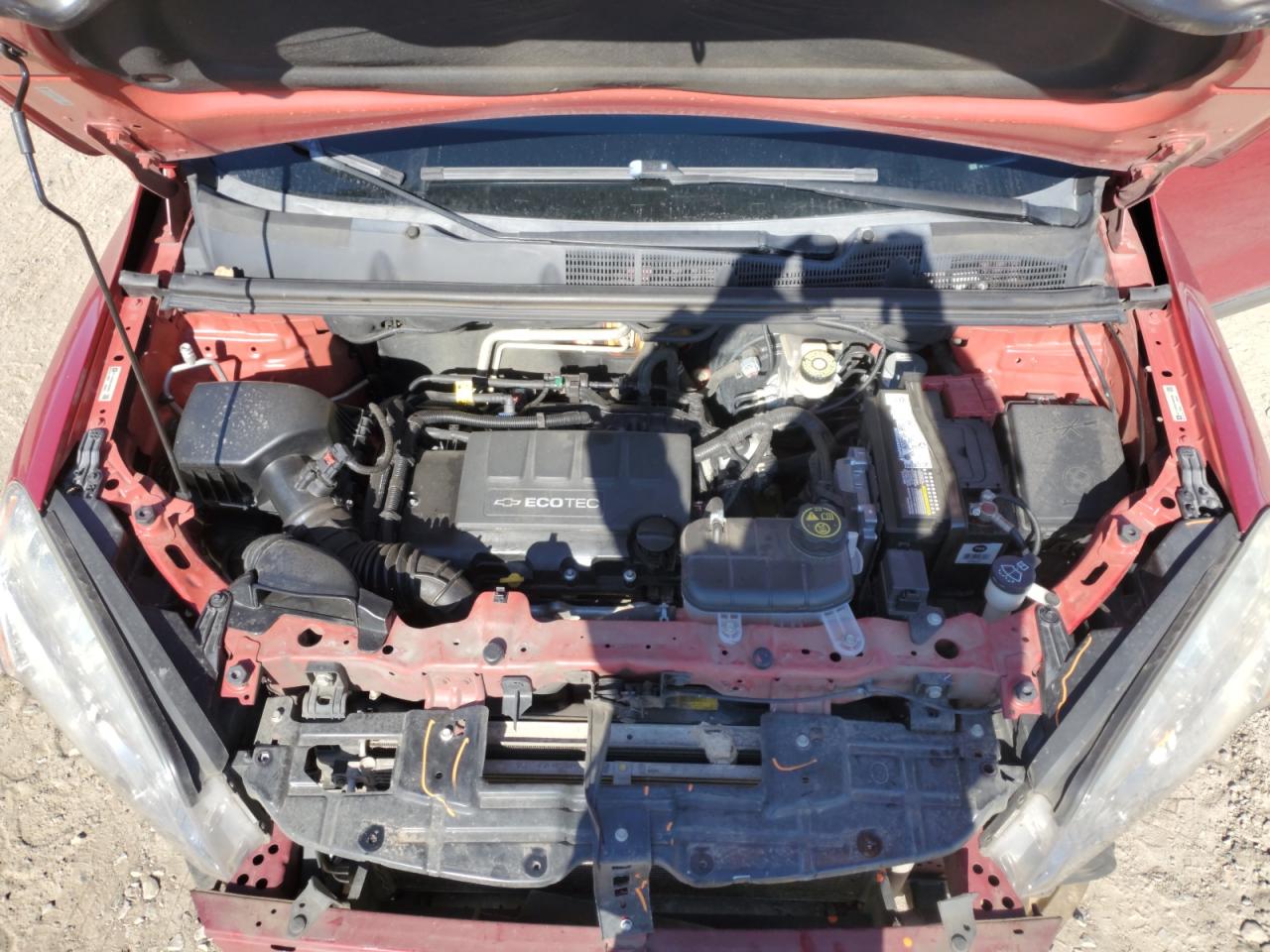 2015 Chevrolet Trax VIN KL7CJKSB0FB065090 Copart auction photo, front end / side damage thumbnail 12
