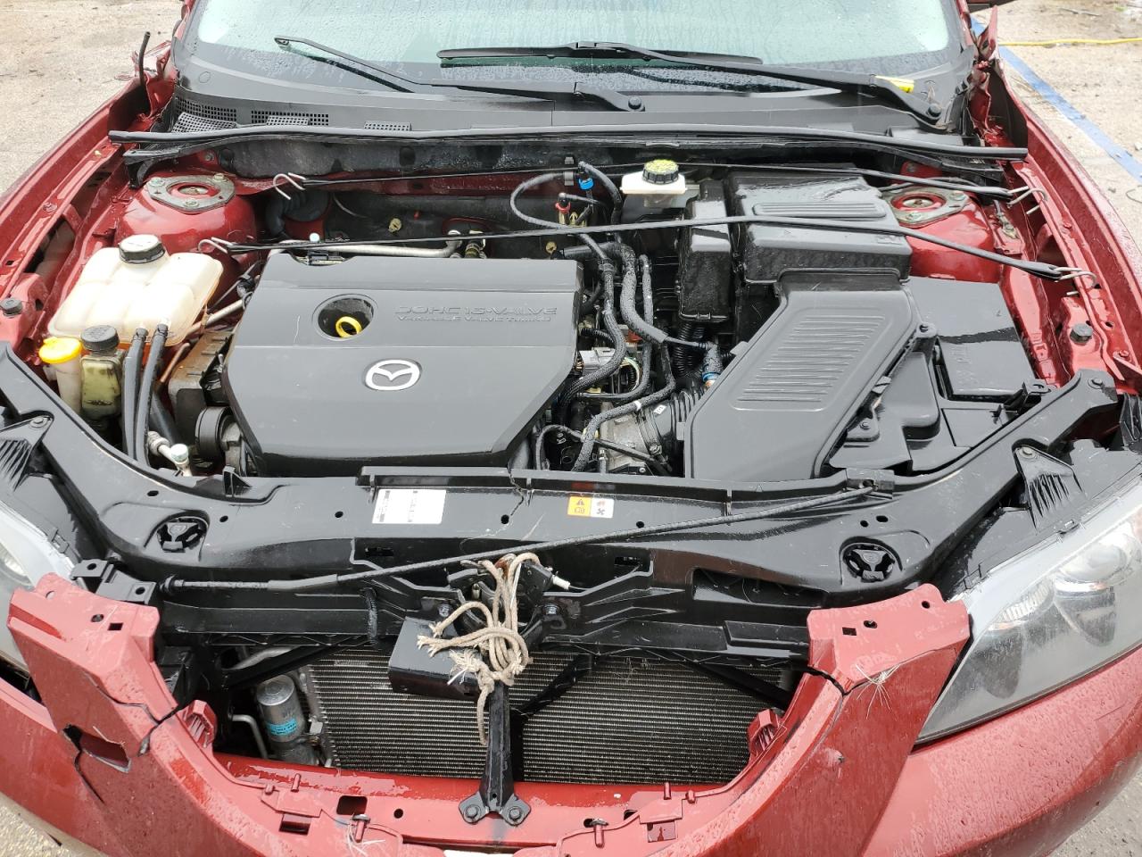 2009 Mazda 3 VIN JM1BK32F891218426 Copart auction photo, front end / minor dent/scratches damage thumbnail 11