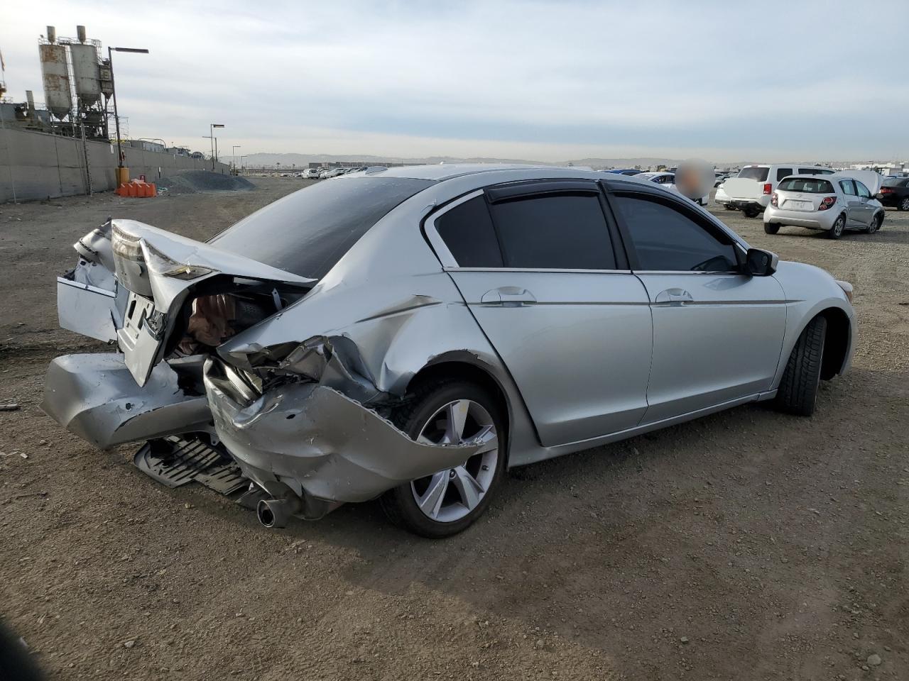 2011 Honda Accord VIN 1HGCP2F81BA143720 Copart auction photo, rear end damage thumbnail 3