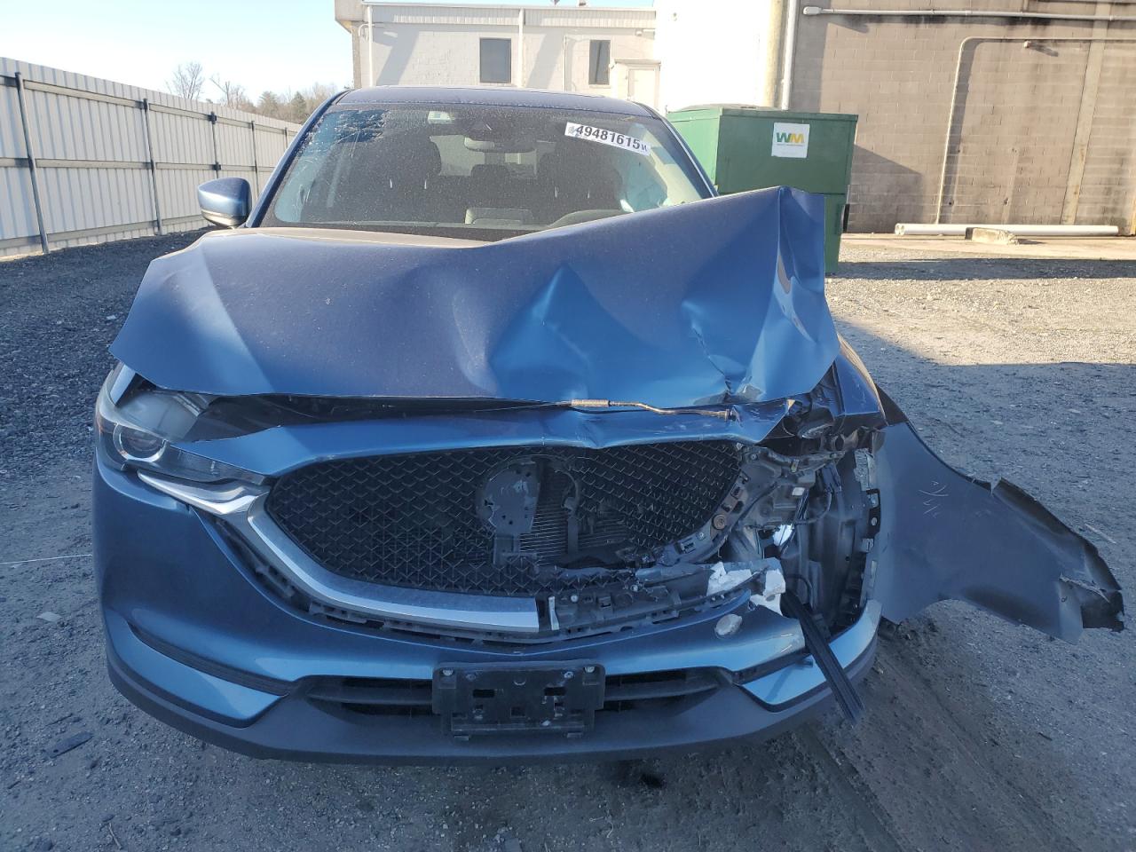 2017 Mazda CX-5 VIN JM3KFACL2H0112742 Copart auction photo, front end damage thumbnail 5