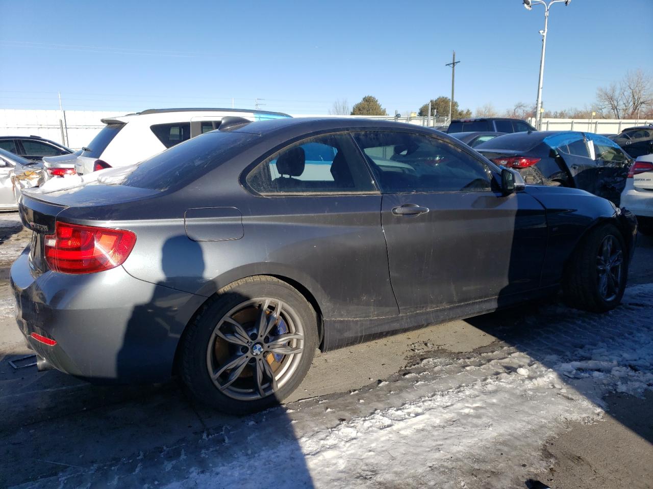 2014 BMW M2 VIN WBA1J7C58EV253026 Copart auction photo, front end / minor dent/scratches damage thumbnail 3