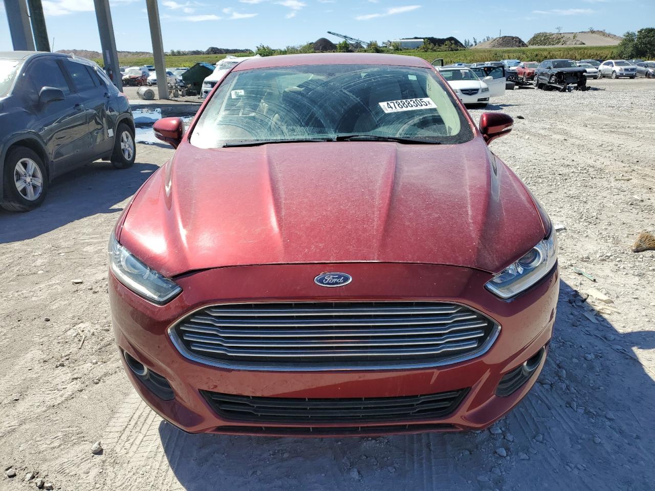2013 Ford Fusion VIN 3FA6P0HR4DR356648 Copart auction photo, rear end / minor dent/scratches damage thumbnail 5
