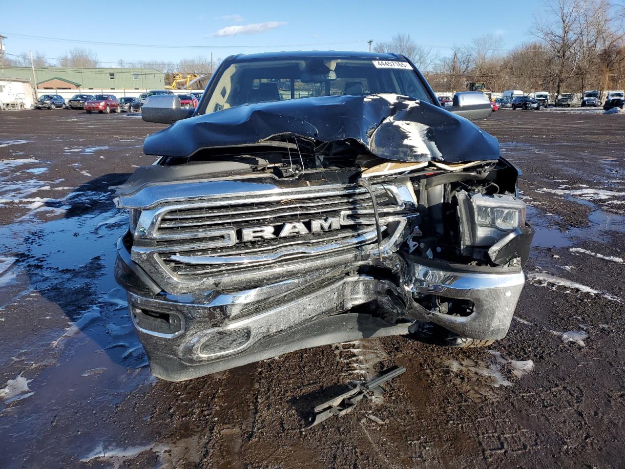 2019 RAM 1500 VIN 1C6SRFRT1KN586803 Copart auction photo, front end damage thumbnail 5