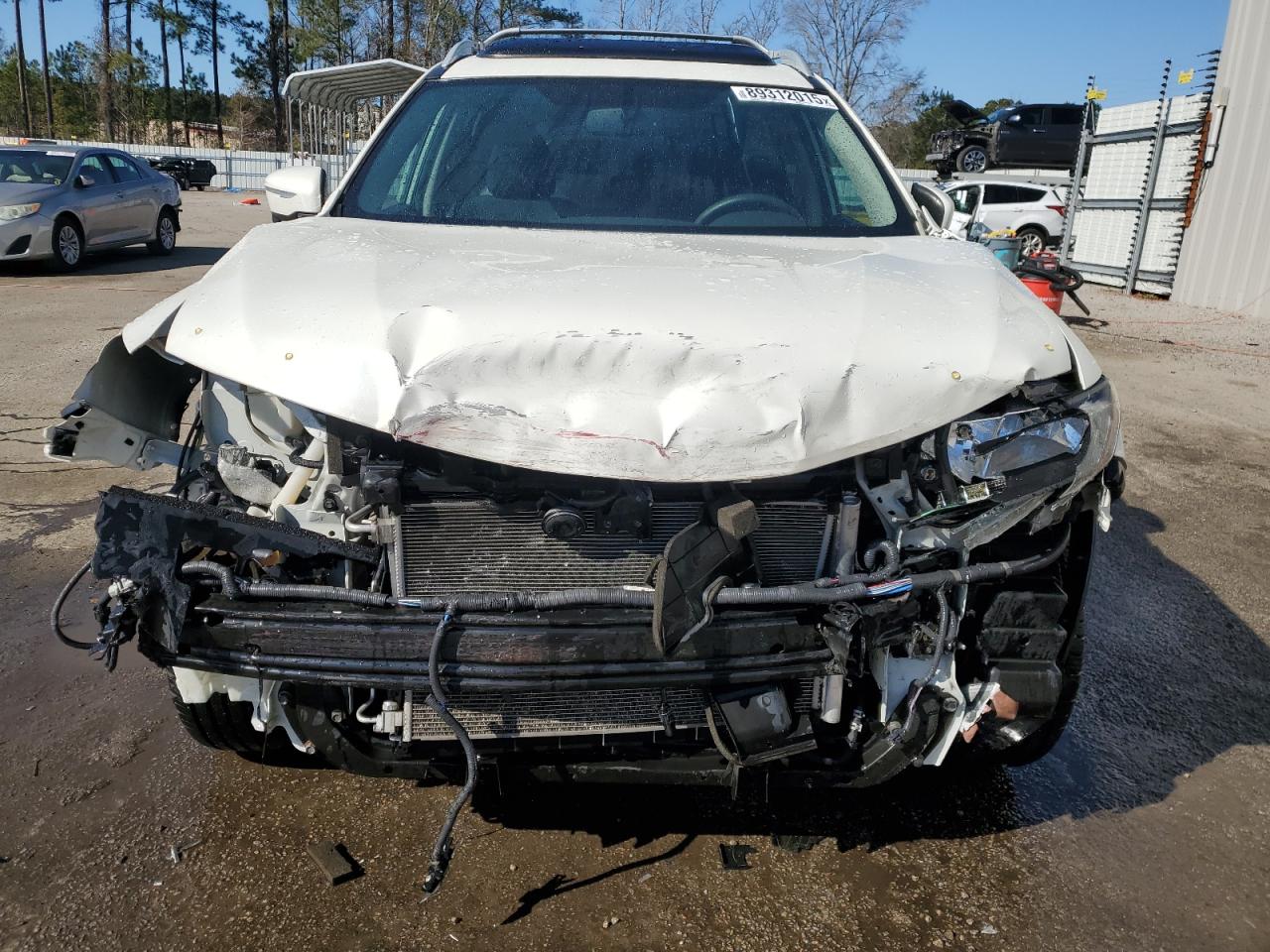 2015 Nissan Rogue VIN 5N1AT2MV3FC845540 Copart auction photo, front end damage thumbnail 5