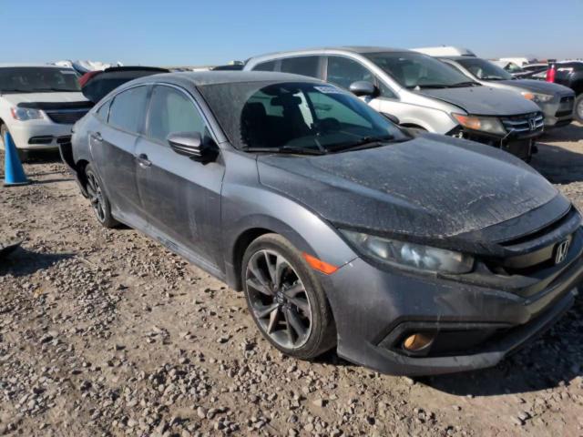 2019 Honda Civic VIN 2HGFC2F89KH581377 Copart auction photo, all over damage thumbnail 11