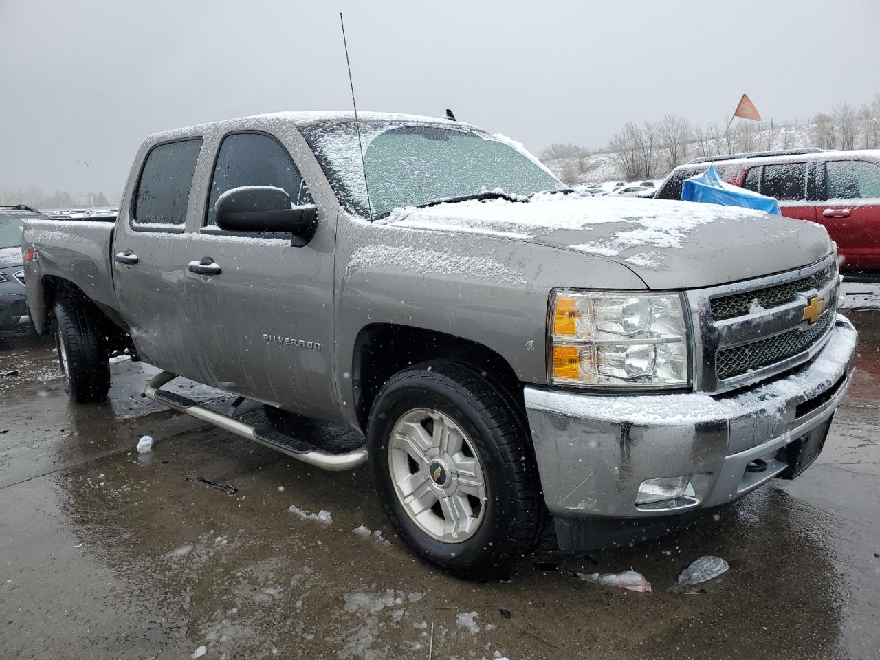 2012 Chevrolet Silverado VIN 1GCPKSE73CF189433 Copart auction photo, rear end damage thumbnail 4