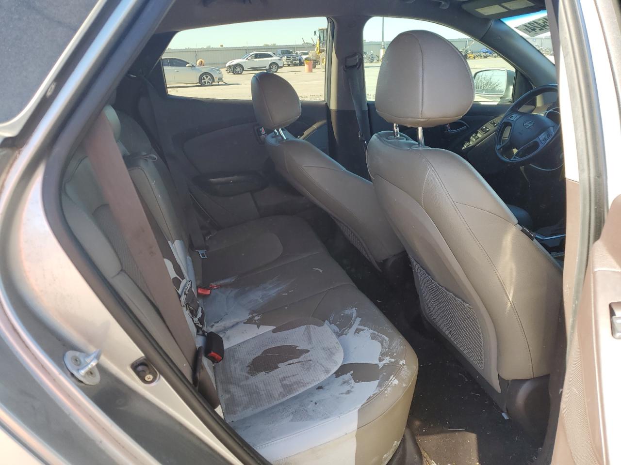 2015 Hyundai Tucson VIN KM8JU3AGXFU046437 Copart auction photo, side / minor dent/scratches damage thumbnail 10