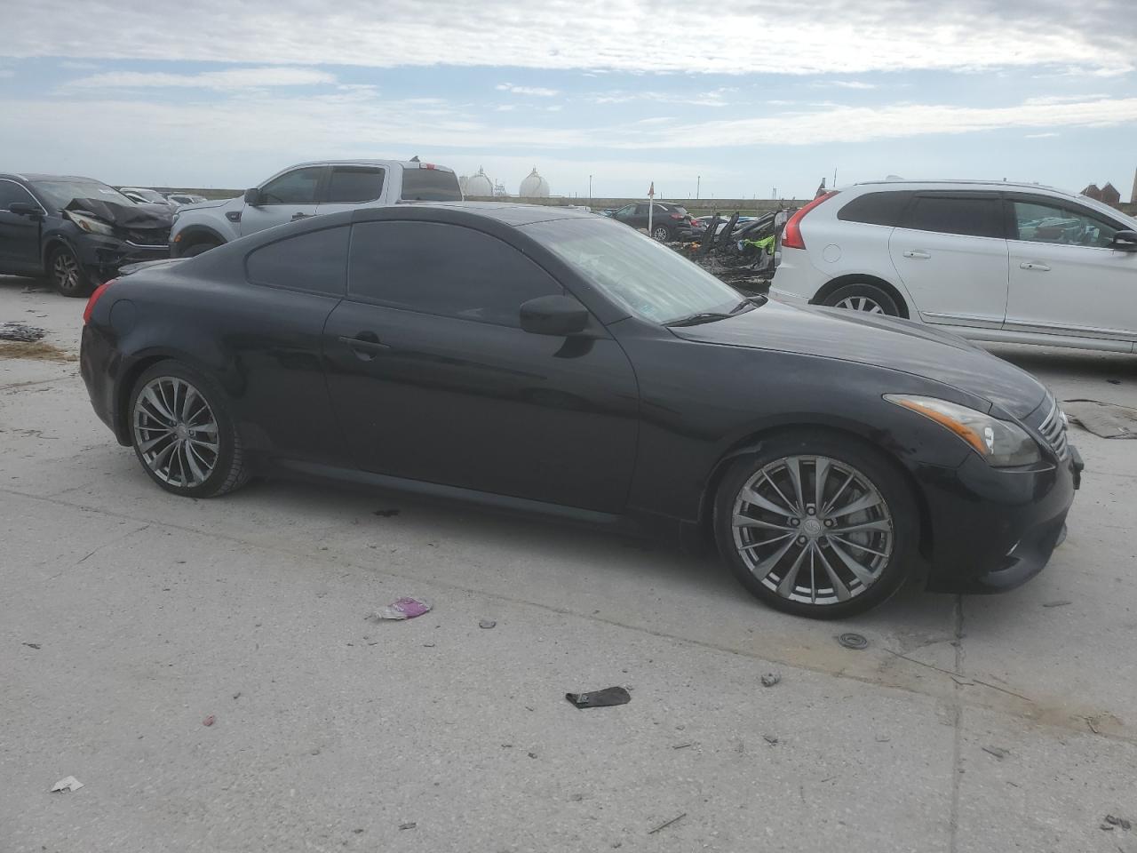 2011 Infiniti G VIN JN1CV6EK9BM210638 Copart auction photo, all over damage thumbnail 4