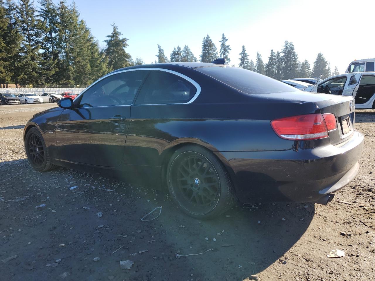 2009 BMW 3er VIN WBAWV13539P121566 Copart auction photo, front end damage thumbnail 2