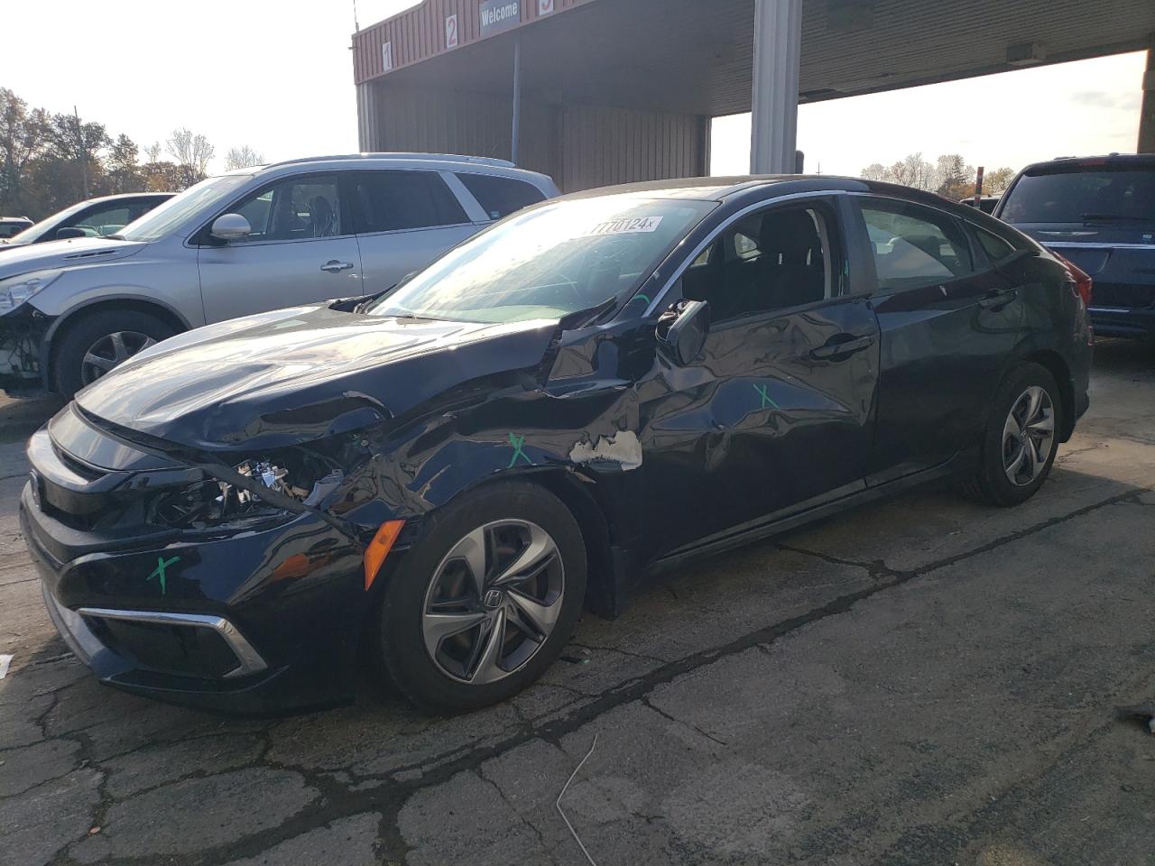2019 Honda Civic VIN 2HGFC2F63KH557347