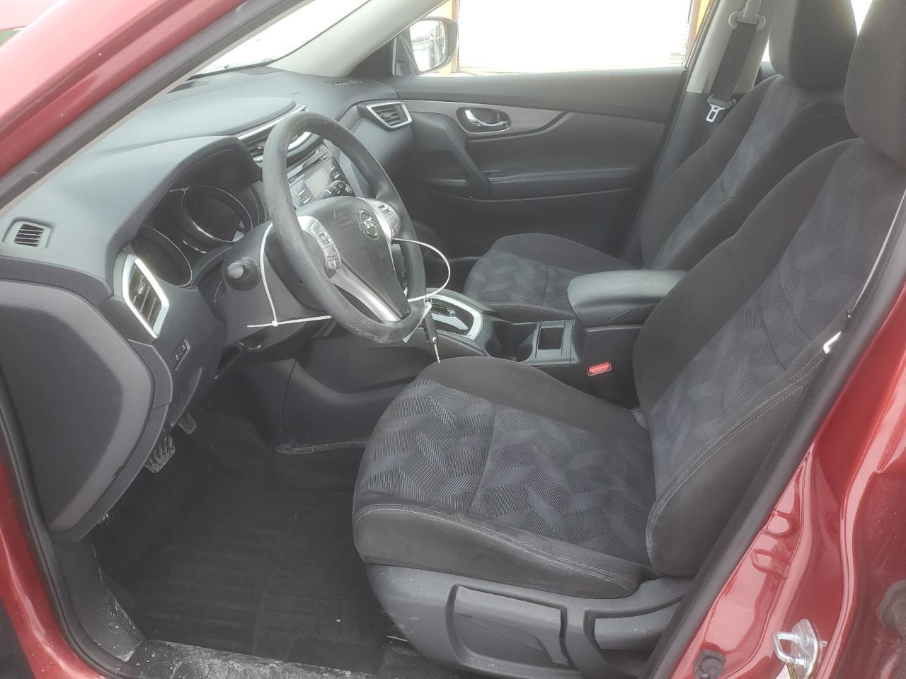 2015 Nissan Rogue VIN KNMAT2MV1FP586267 Copart auction photo, front end damage thumbnail 7